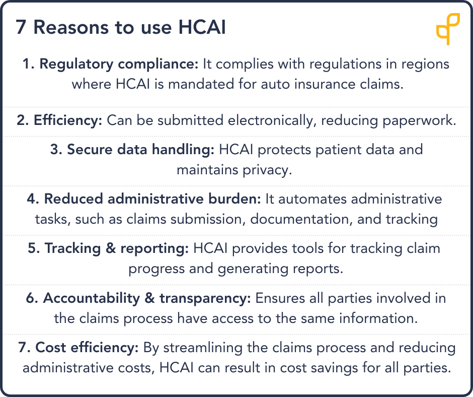 7 Reasons to Use Health Claims for Auto Insurance (HCAI)