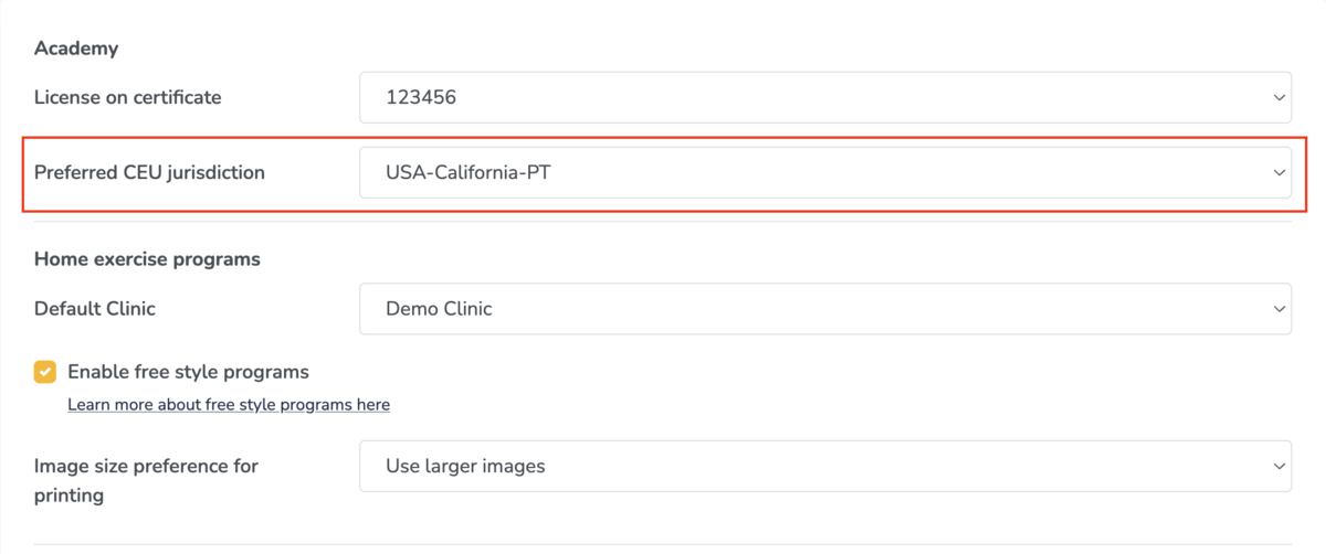 US CEU jurisdiction feature on Embodia
