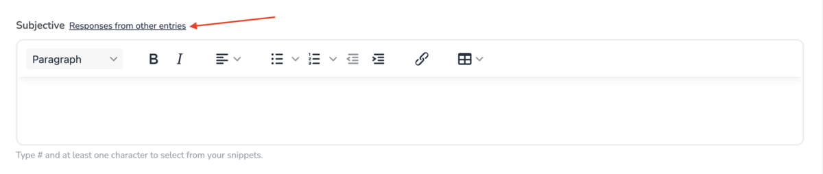 Writing a chart on Embodia
