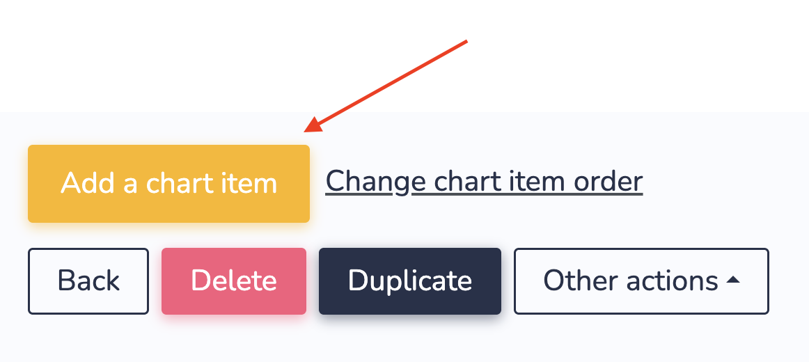 Creating a new chart entry on Embodia