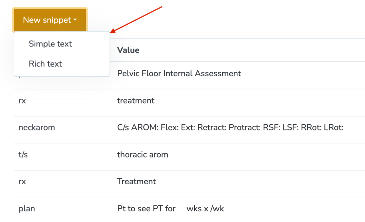 Creating an Embodia snippet