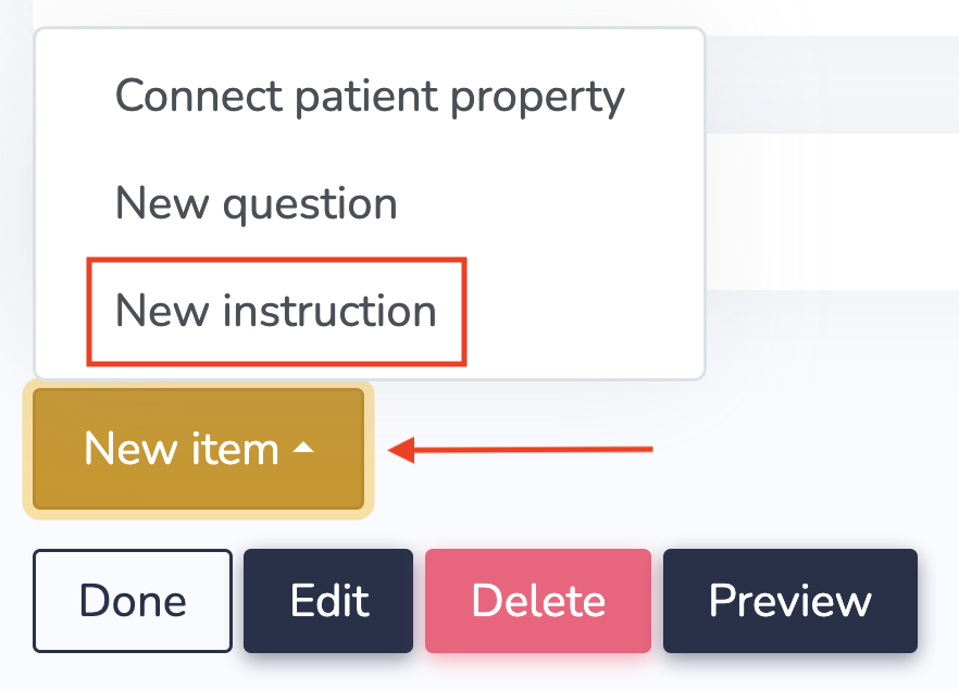 Creating consent forms on Embodia