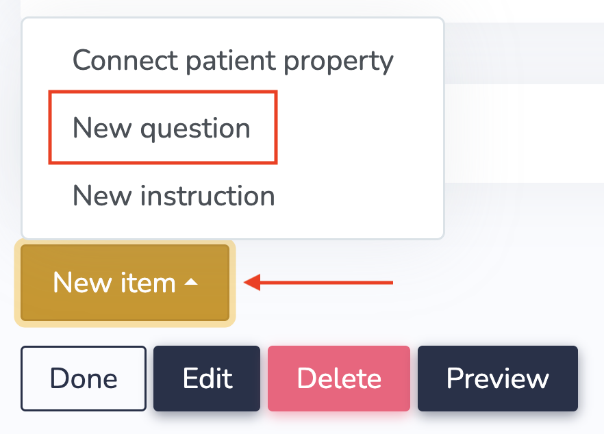 Creating consent forms on Embodia
