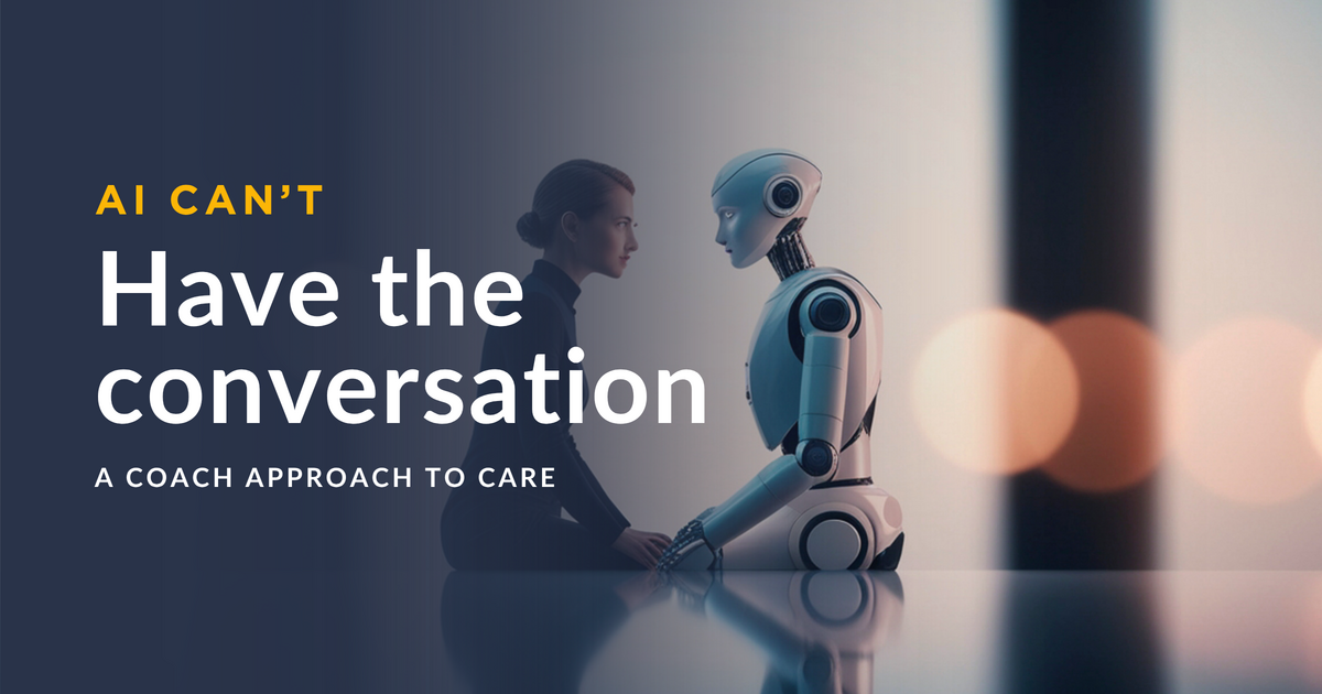 AI Can Write the Note. It Can't Have the Conversation.