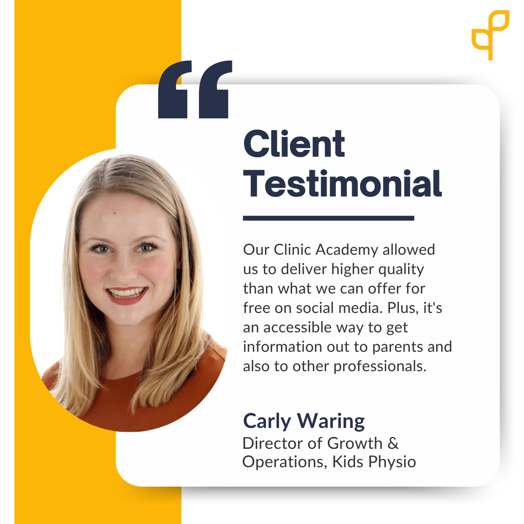 Kids Physio Testimonial Embodia